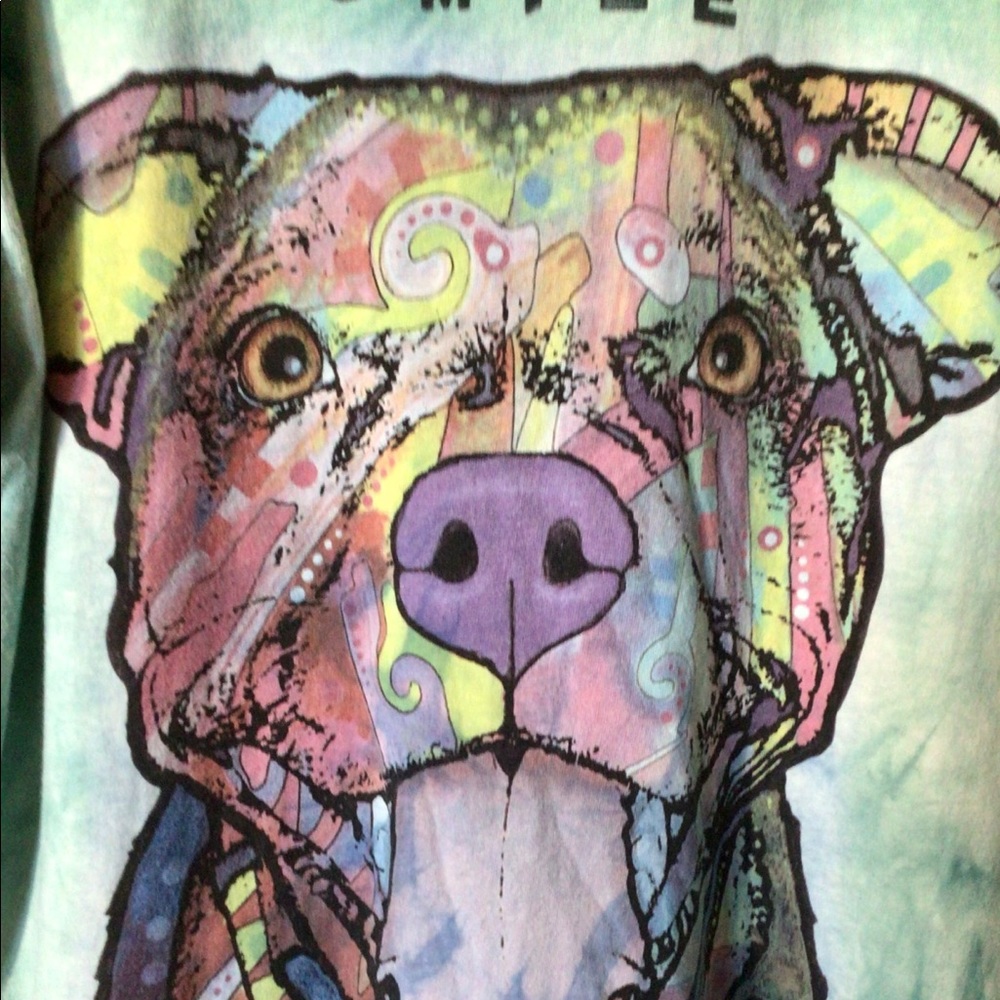 💵❤️Pit Bull Smile tee EUC - Picture 2 of 10